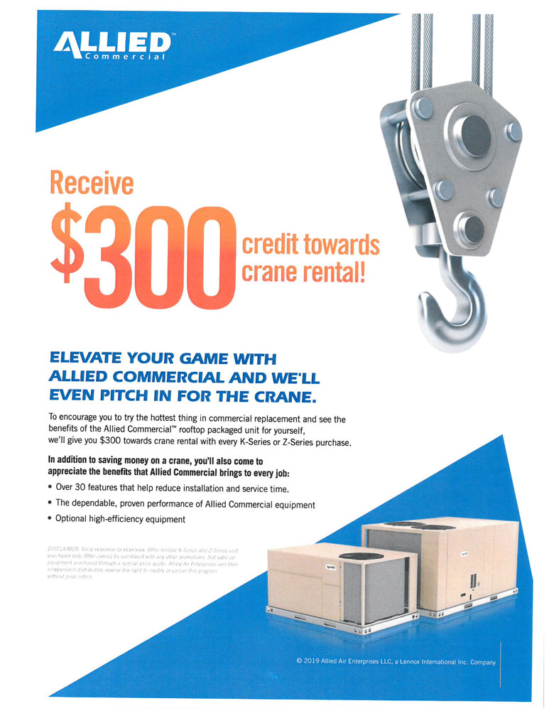 Specials Wholesale HVAC Distributor Baltimore, Maryland, DC, Virginia